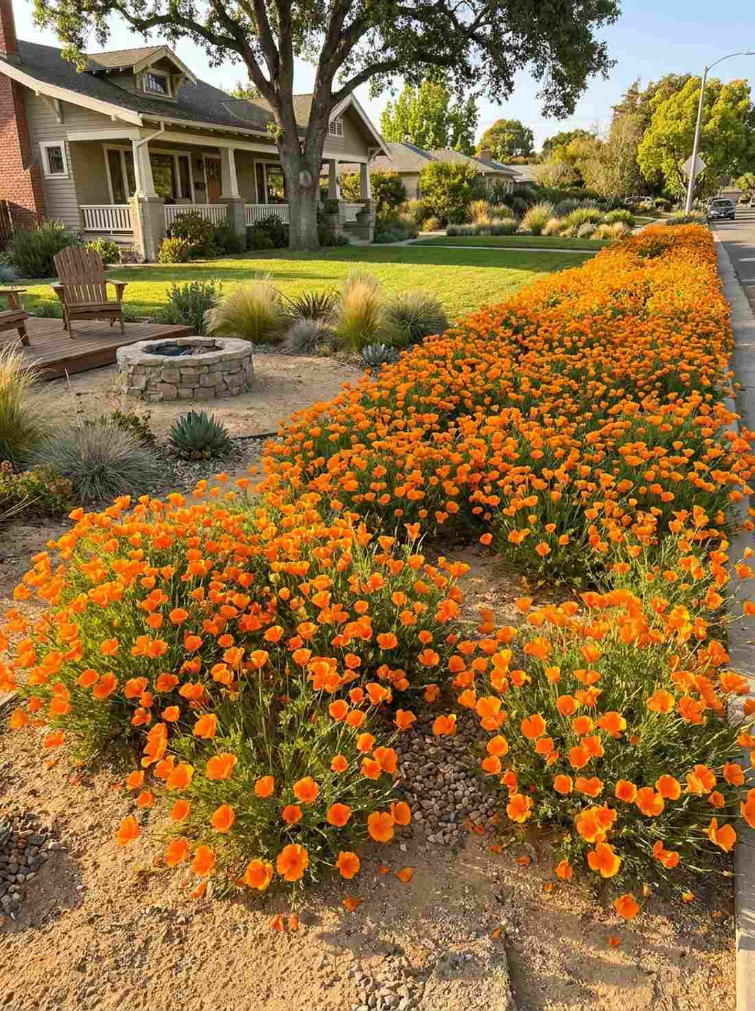 california poppy golden carpet