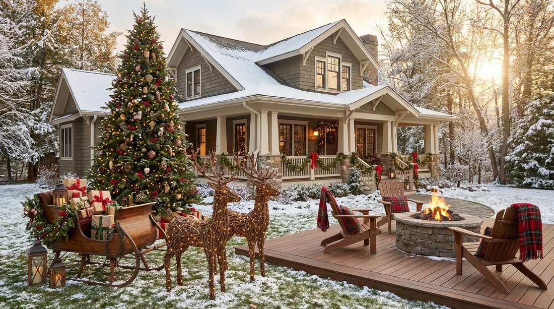 15 garden decor christmas vertical