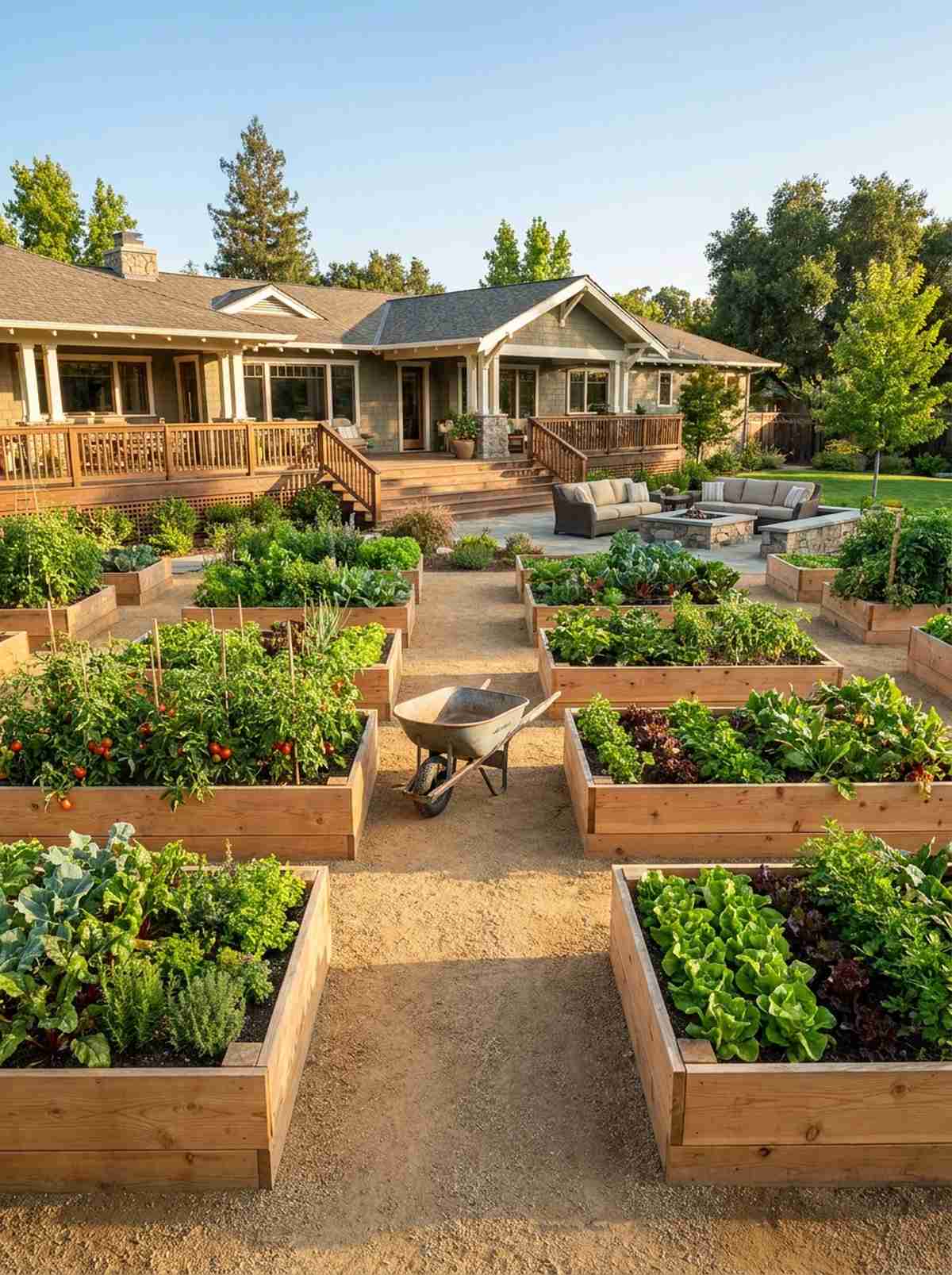 modular raised bed grid