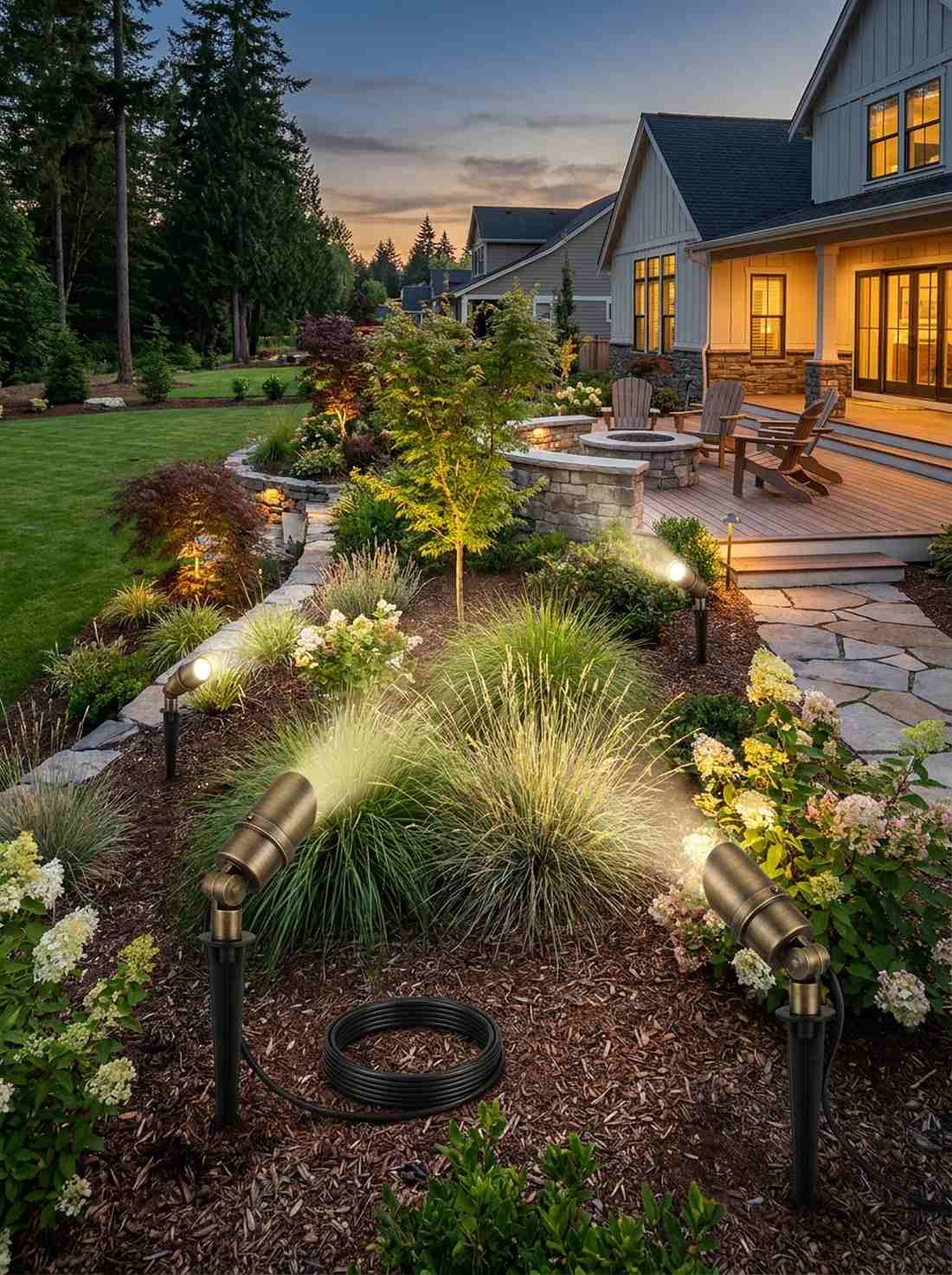 adjustable accent spotlights