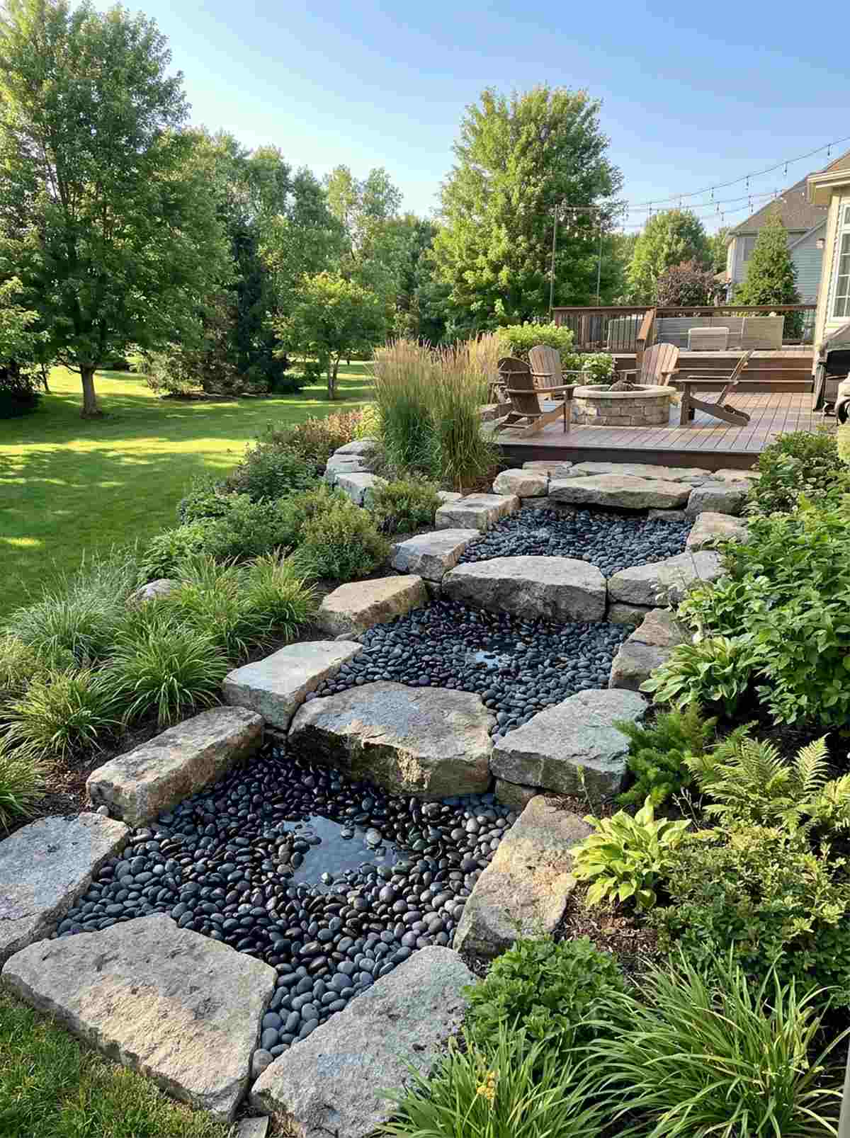 boulder cascade drop pools