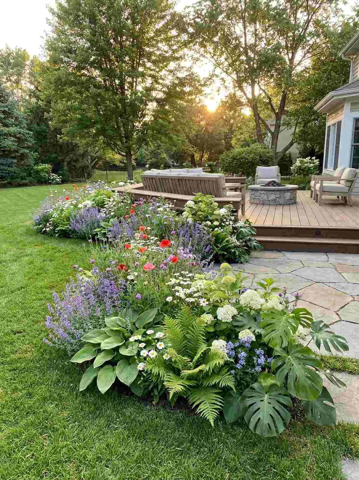 floral ground clusters