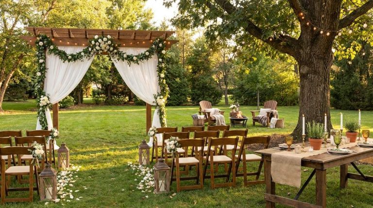 16 garden decor wedding vertical