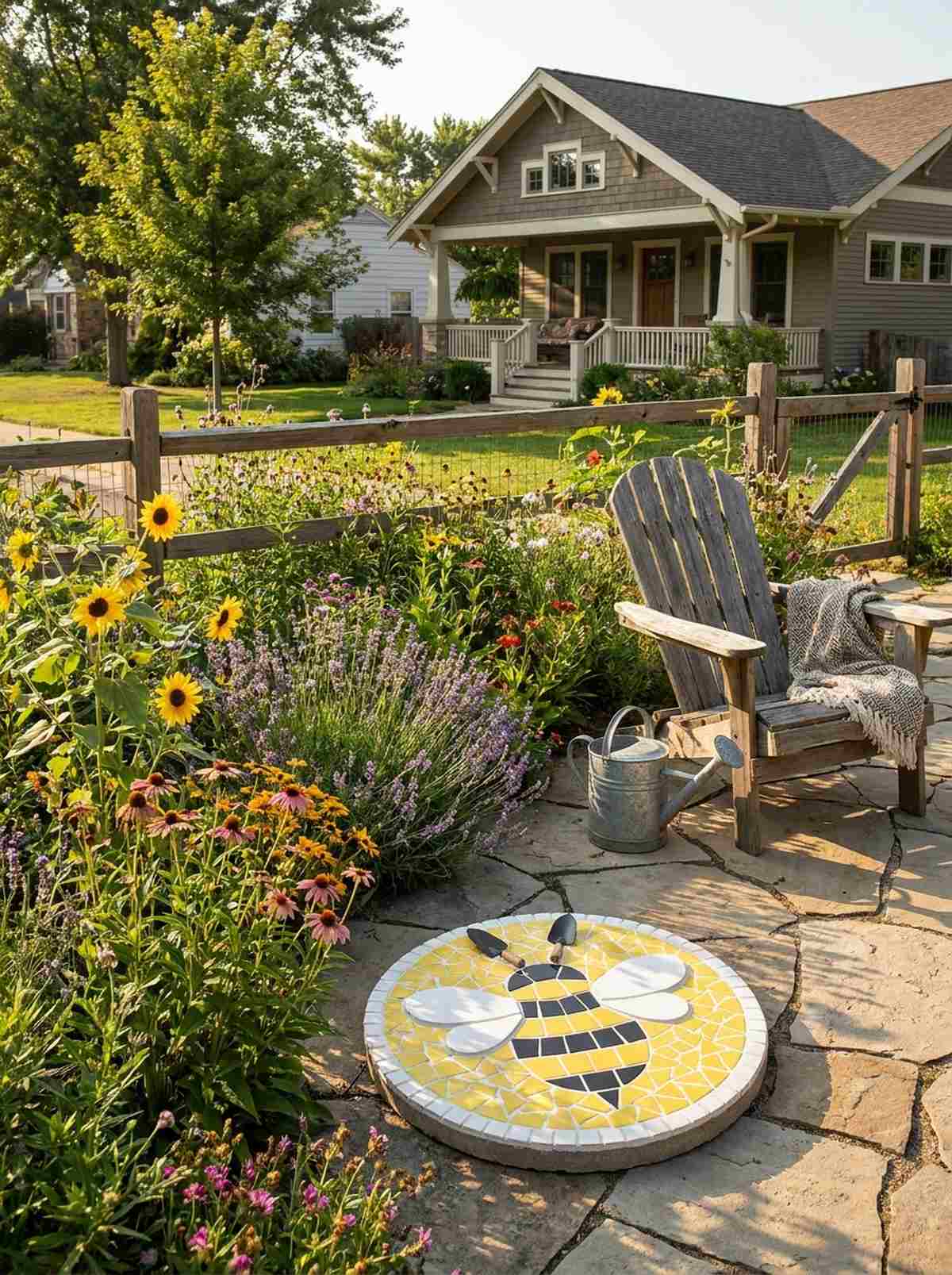 honey bee garden helper