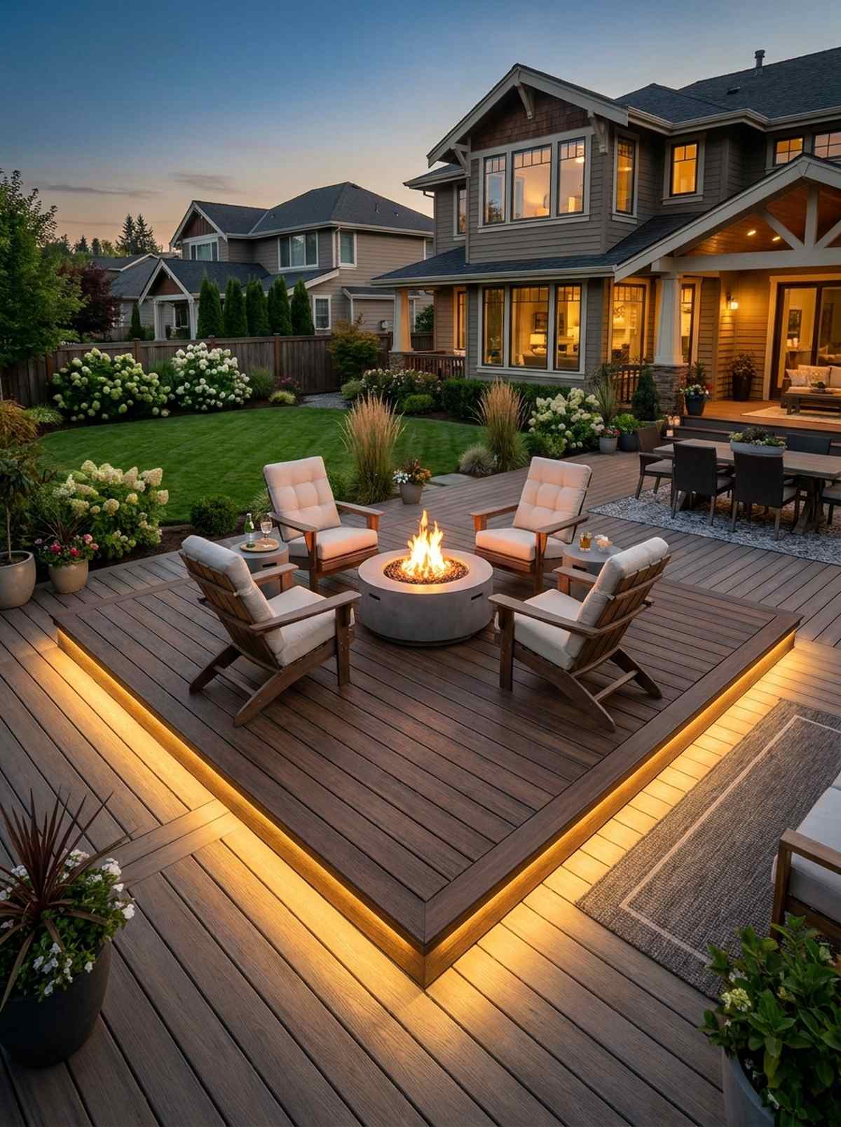 raised platform focal point