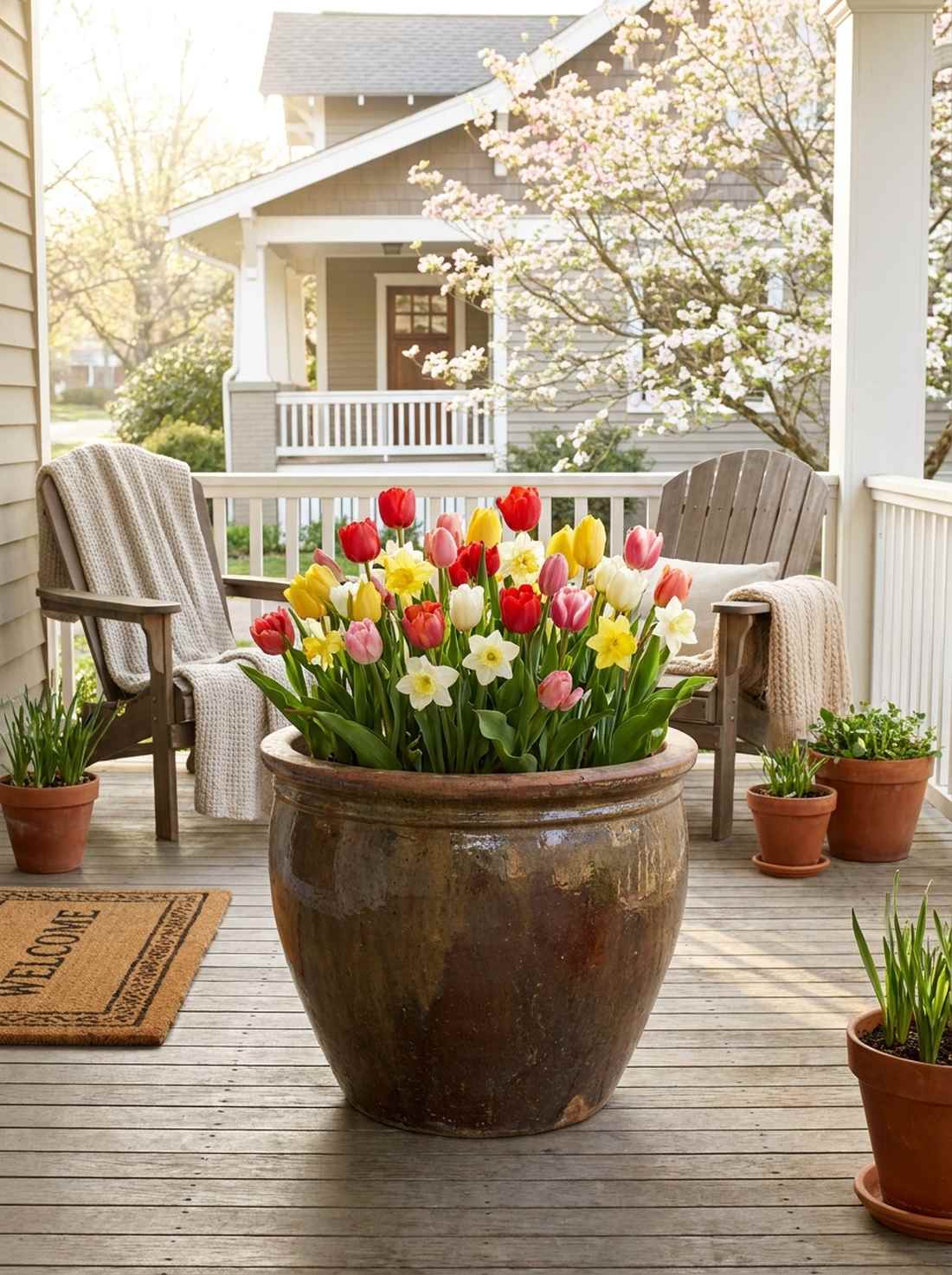spring bulb showcase