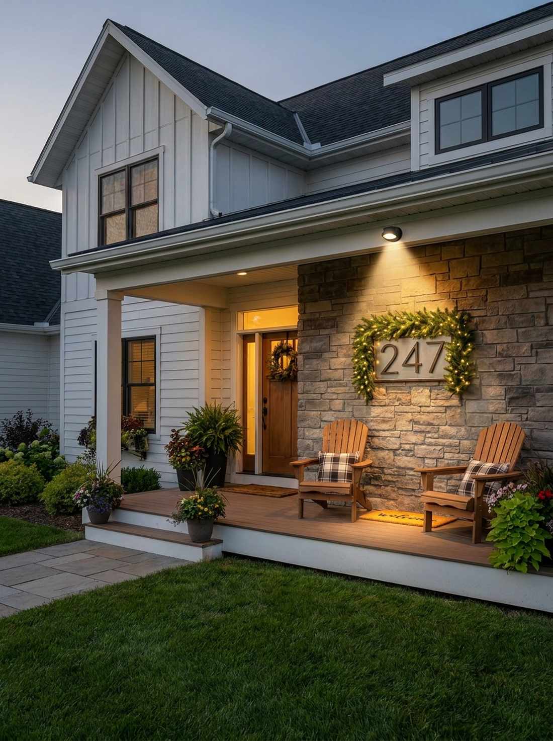 address number highlighting