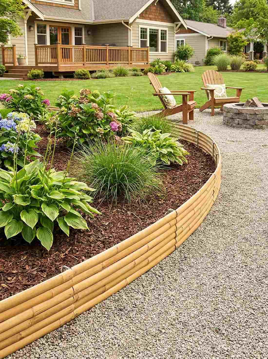 bamboo edging borders