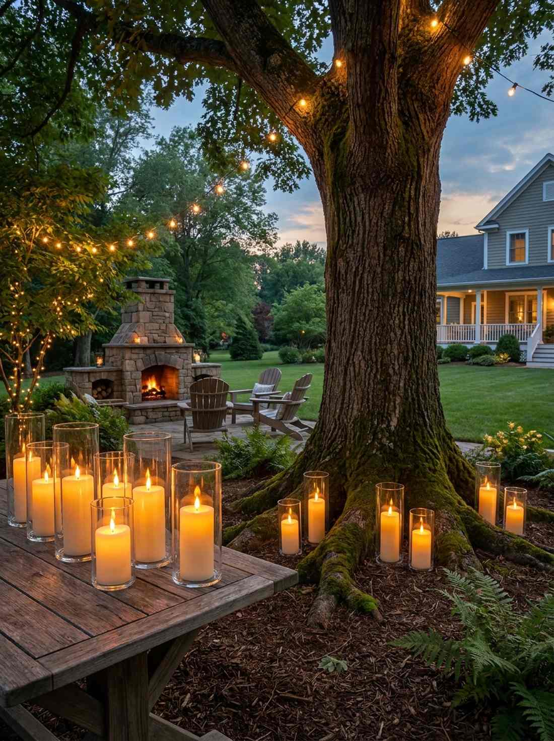 battery operated candle clusters