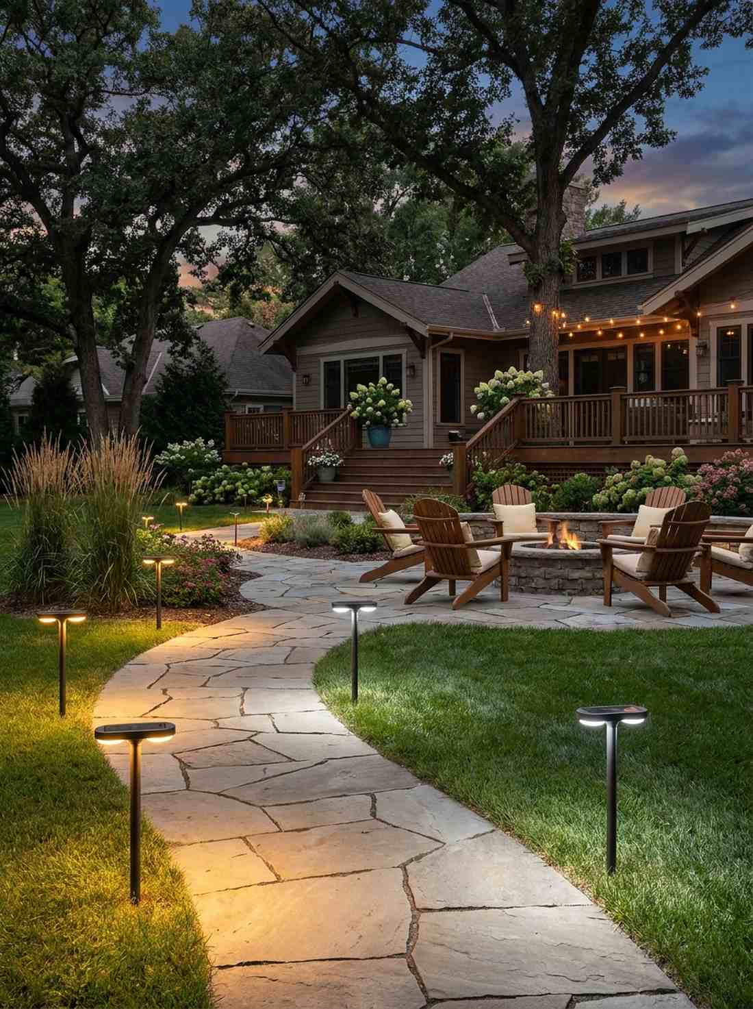 color temperature adjustable path lights