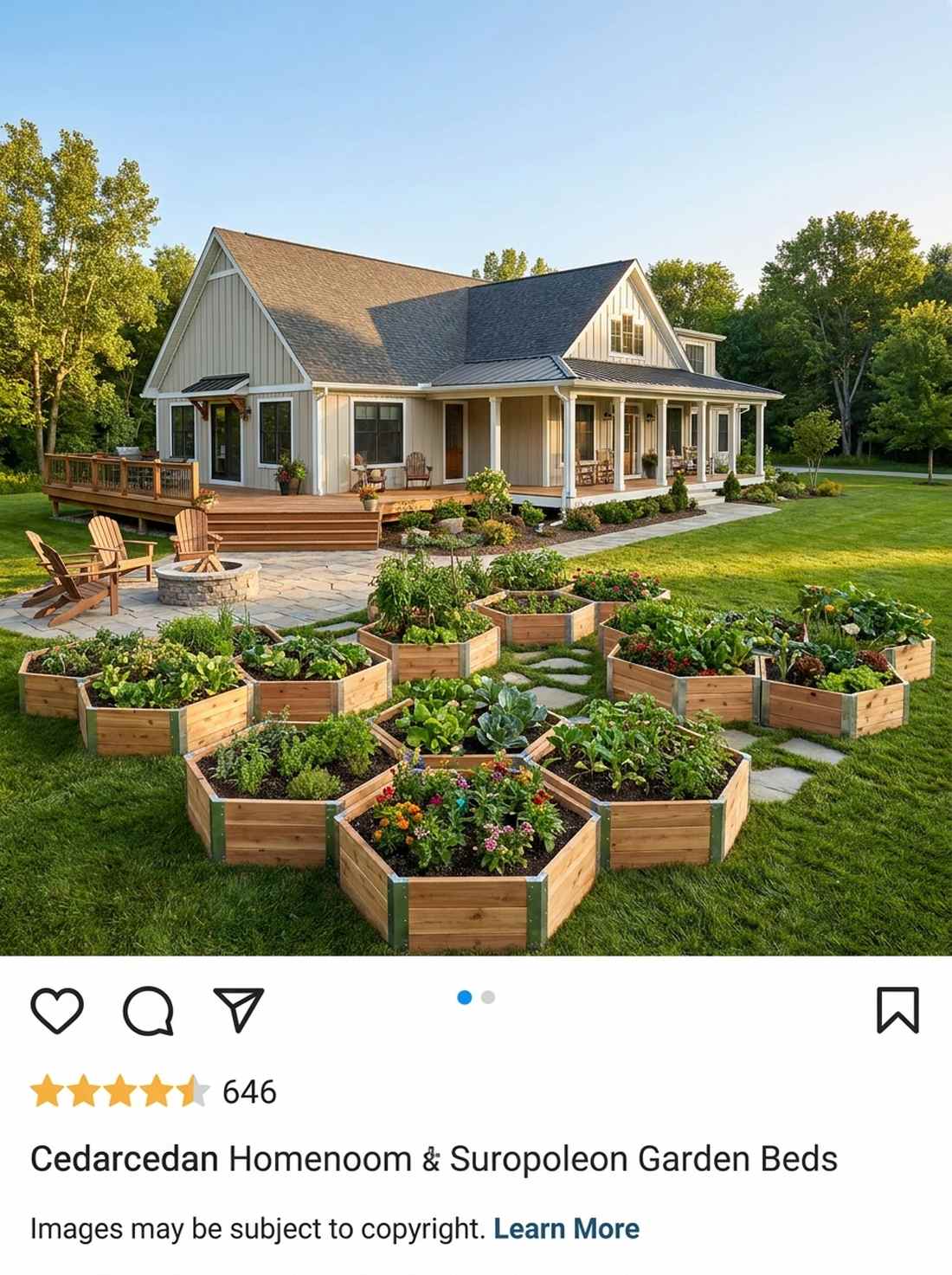 hexagonal honeycomb layout