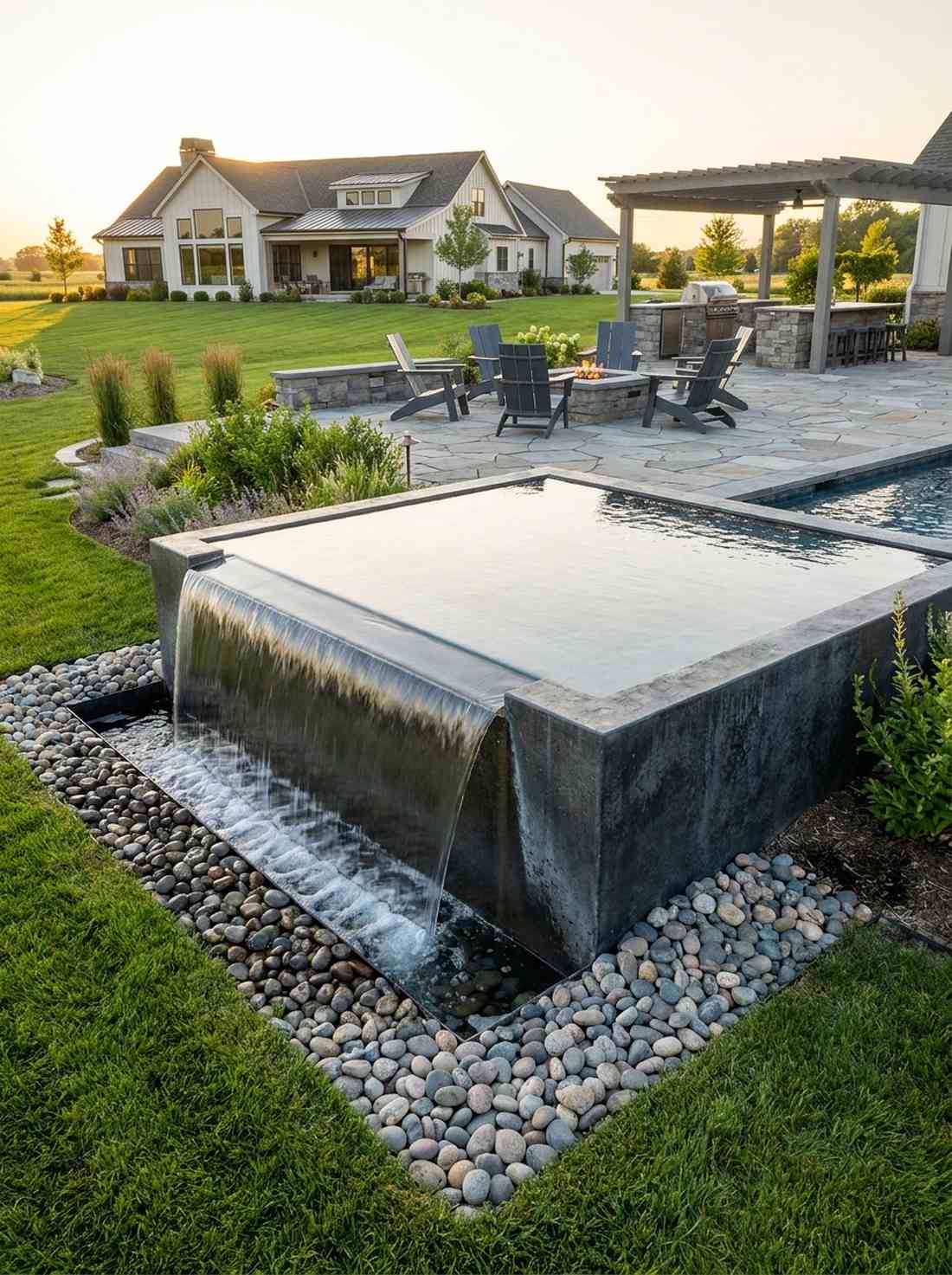 infinity edge basins