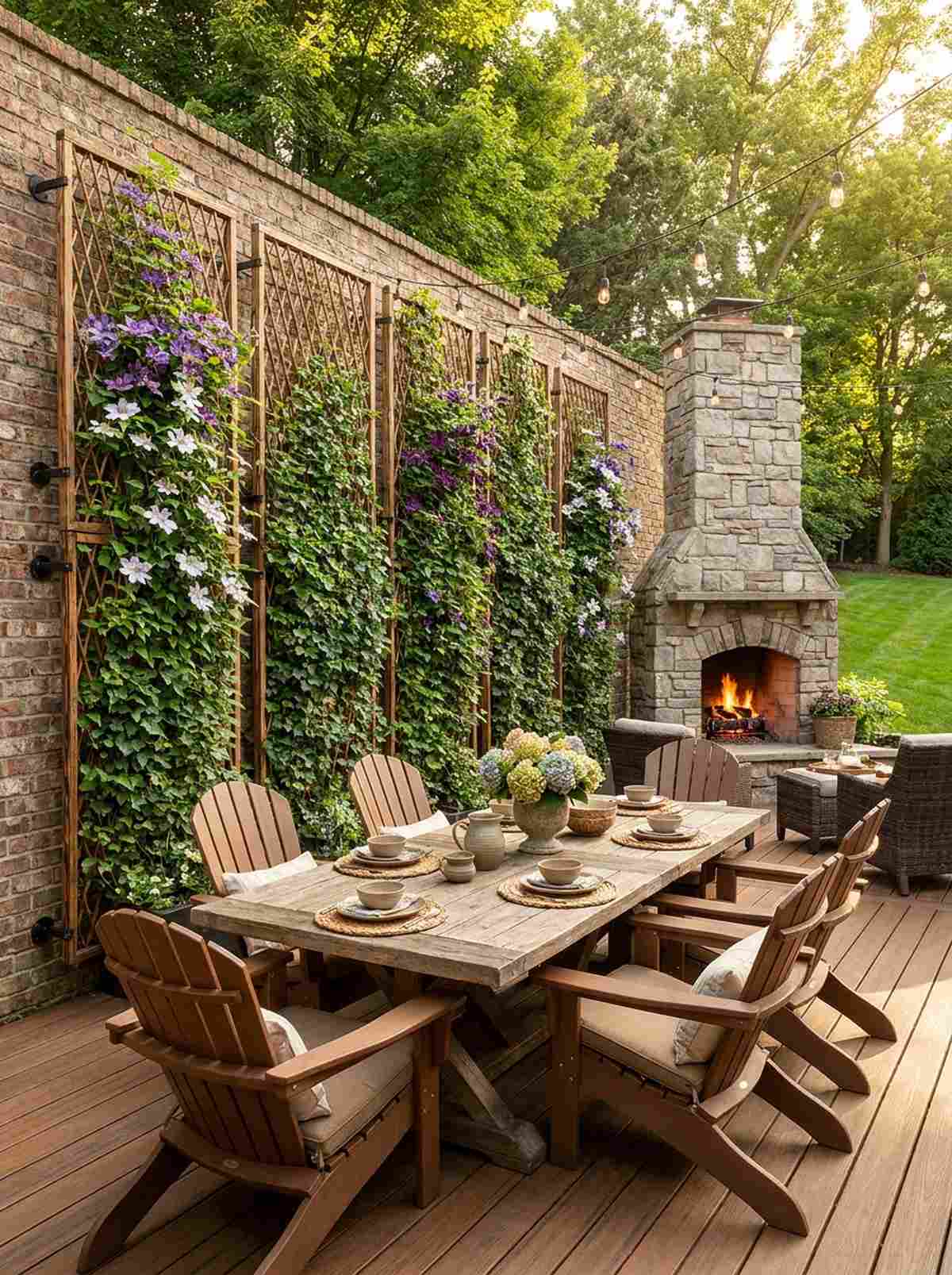panel trellis privacy screens