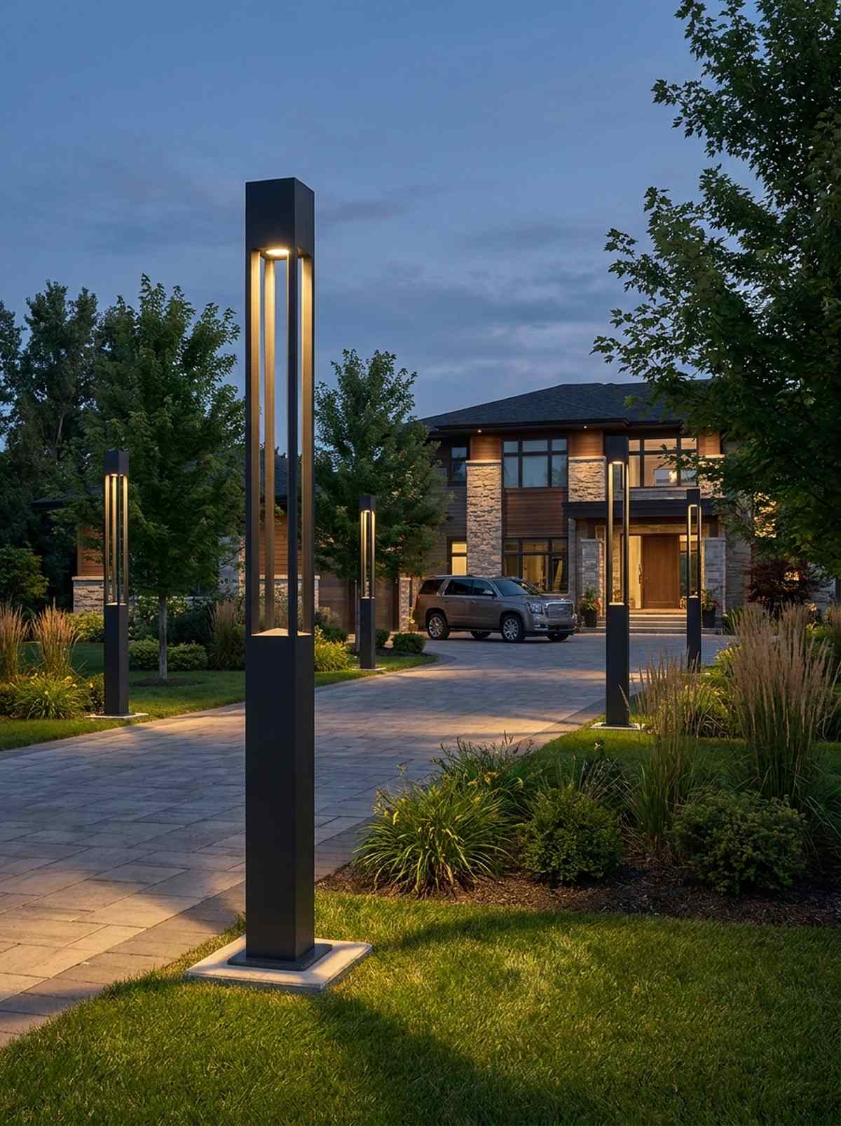 pathway bollard lights