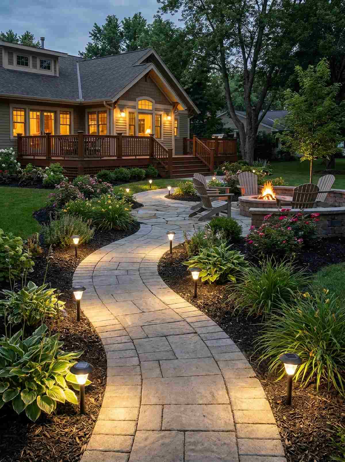 solar pathway borders