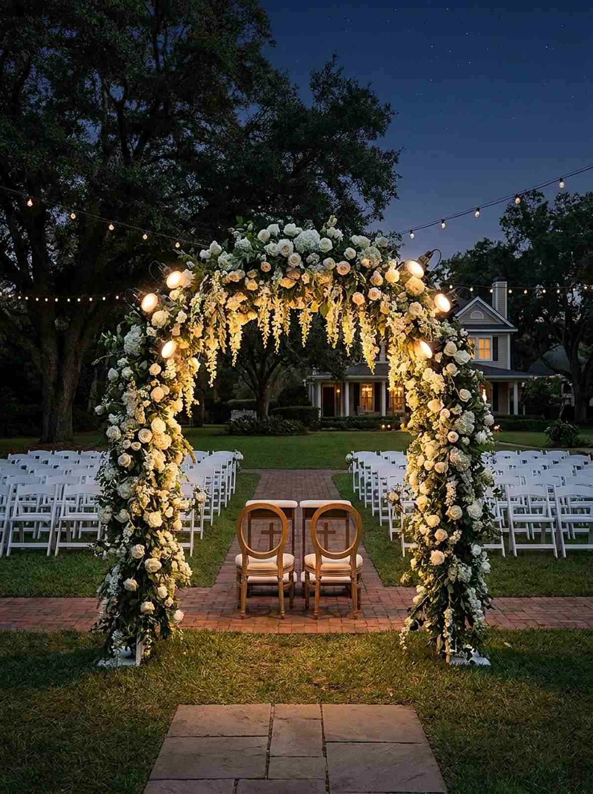 archway wash lighting