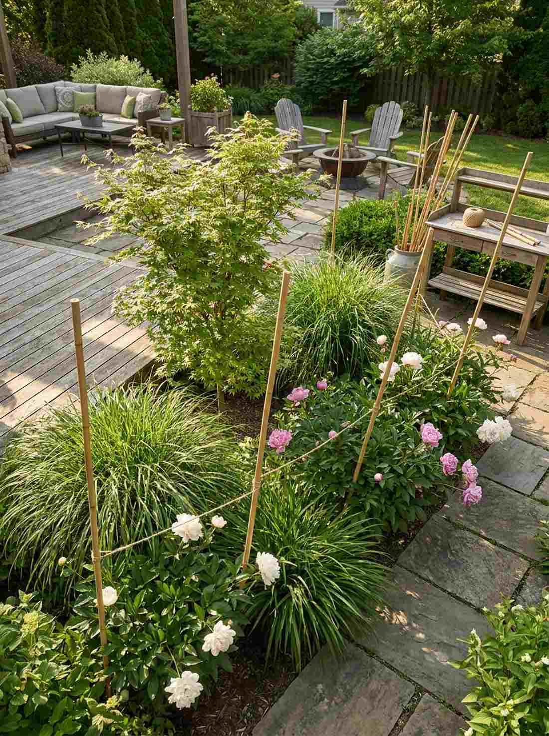 bamboo plant supports