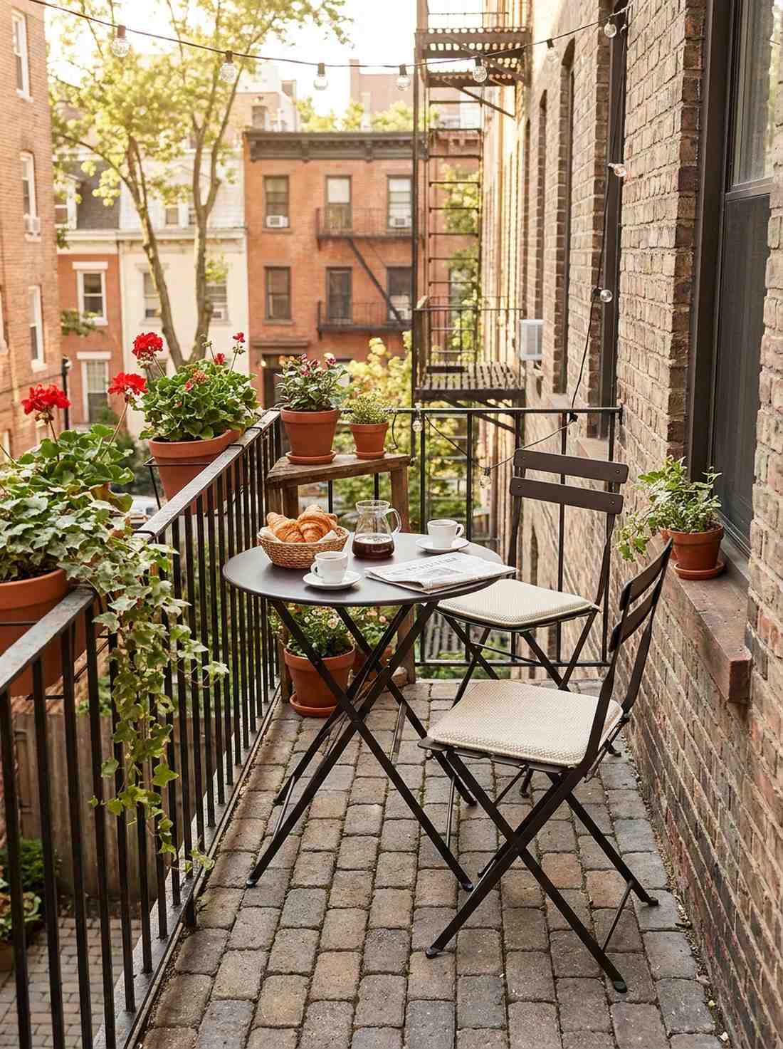 bistro set intimate dining