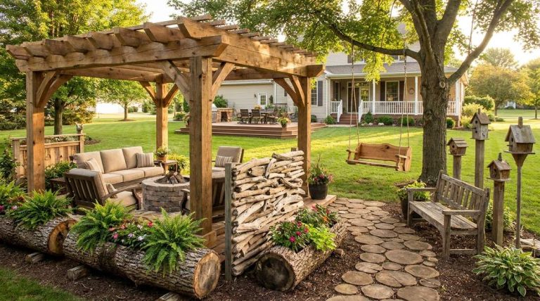 18 garden decor wood vertical