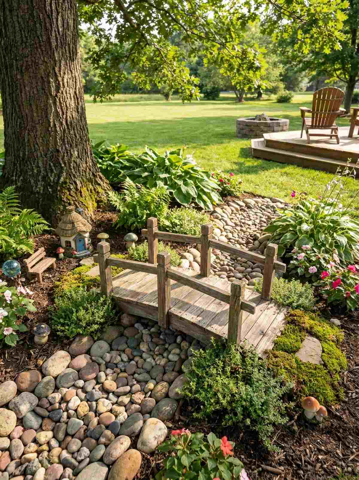 miniature decorative accent bridge