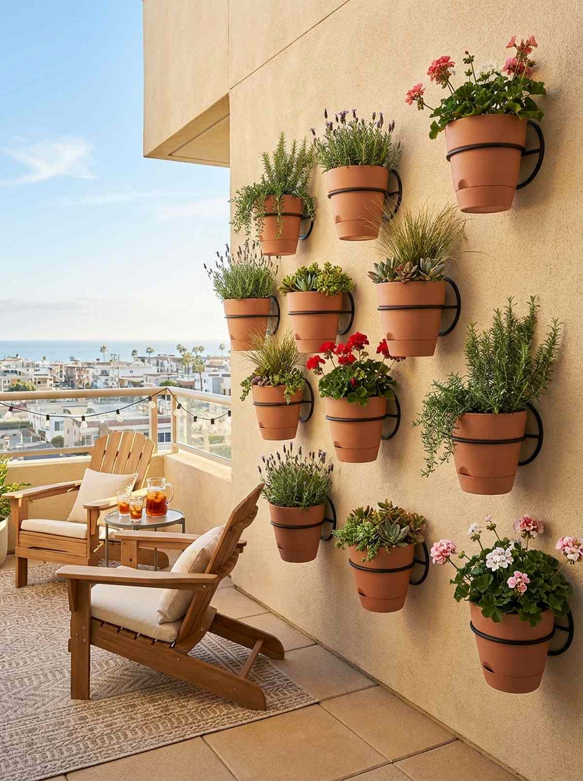 mounted wall planters
