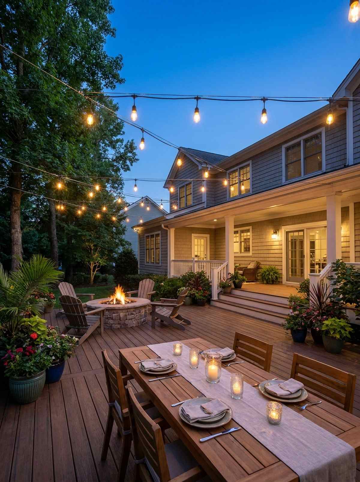 string light canopies