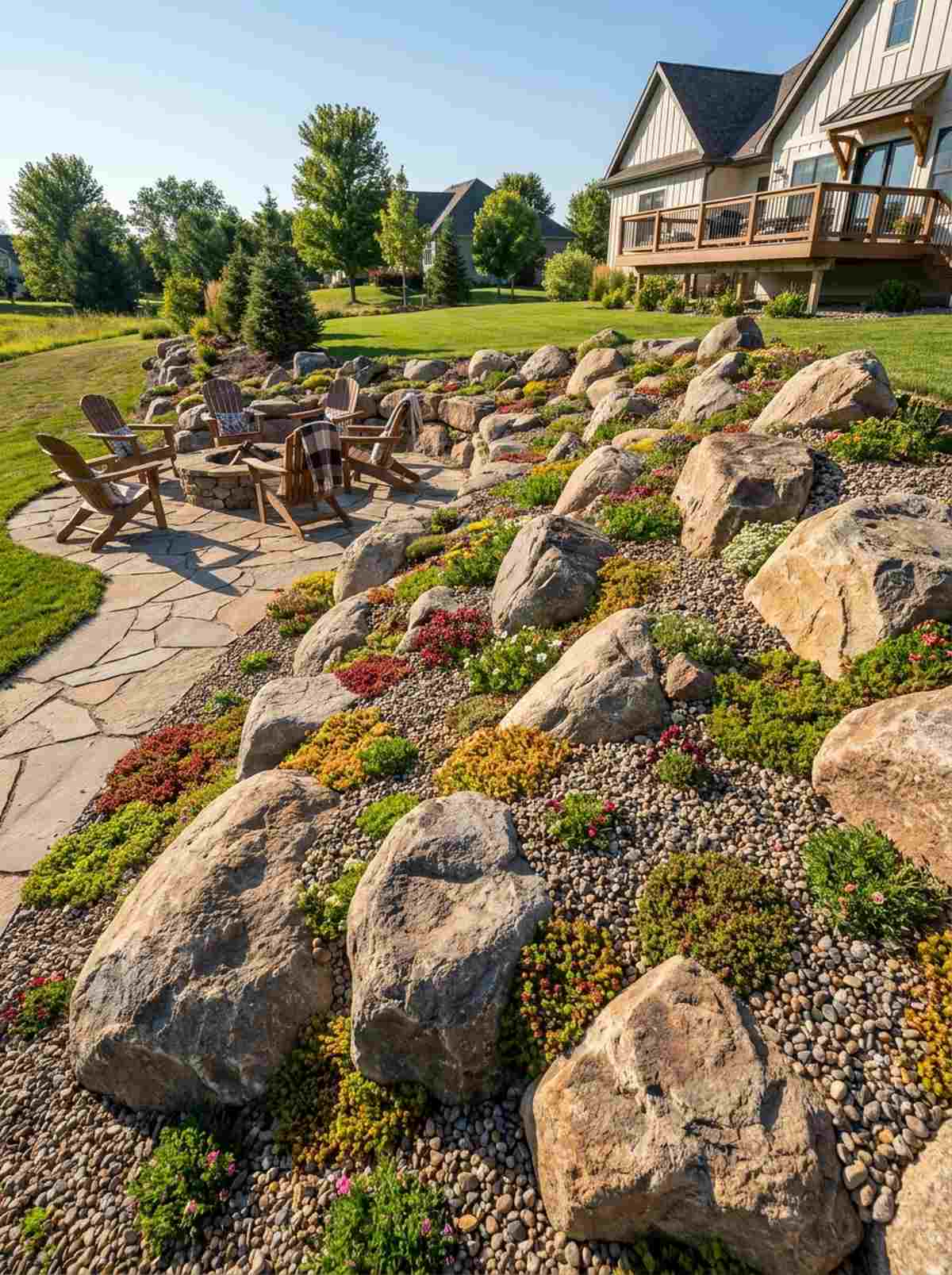 alpine rock garden