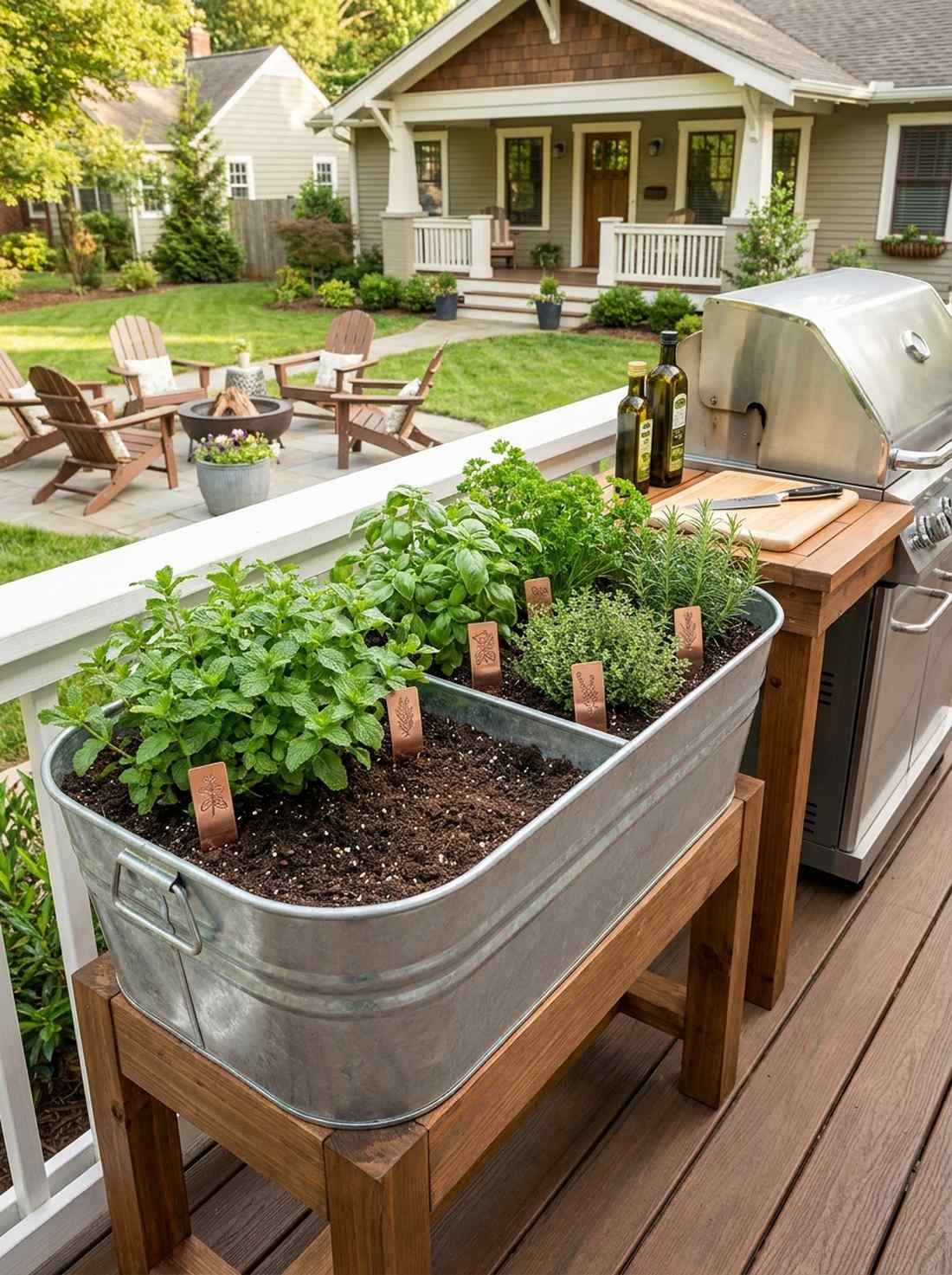 culinary herb station