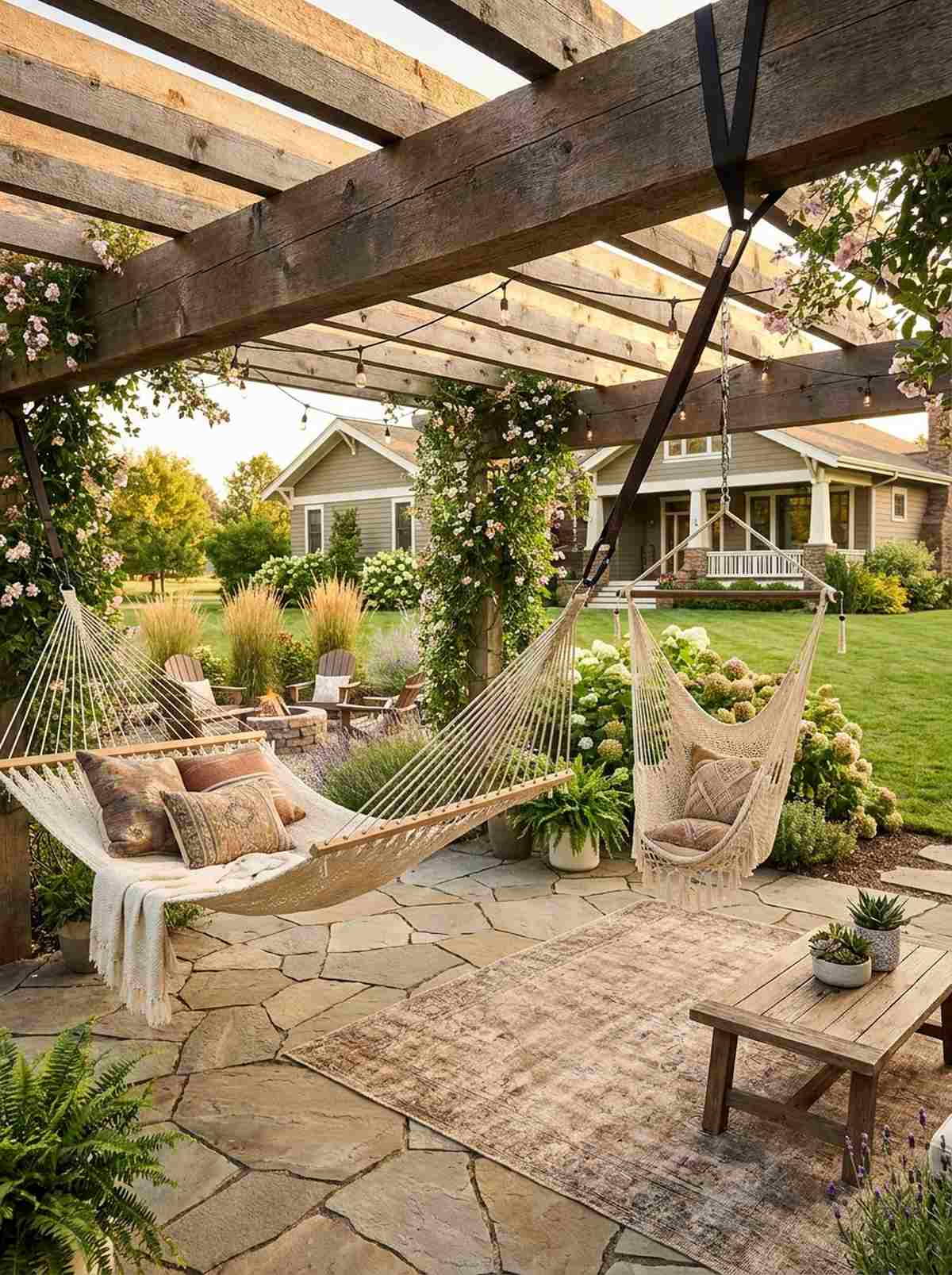 hammock and lounge chair mix