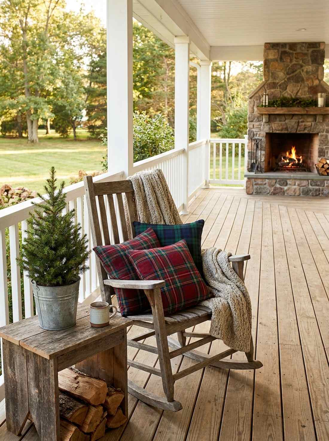 rocking chair vignettes