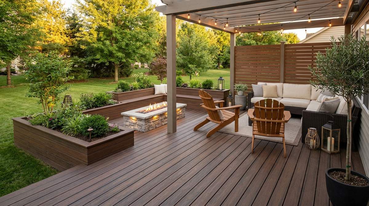 199 small garden decking ideas vertical