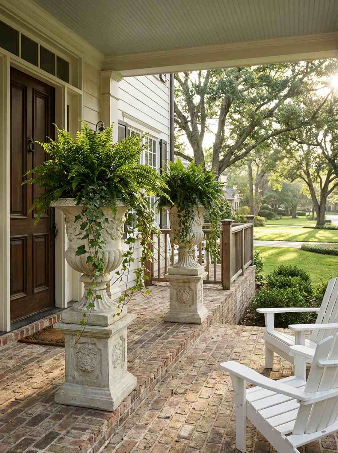 classical urn planters
