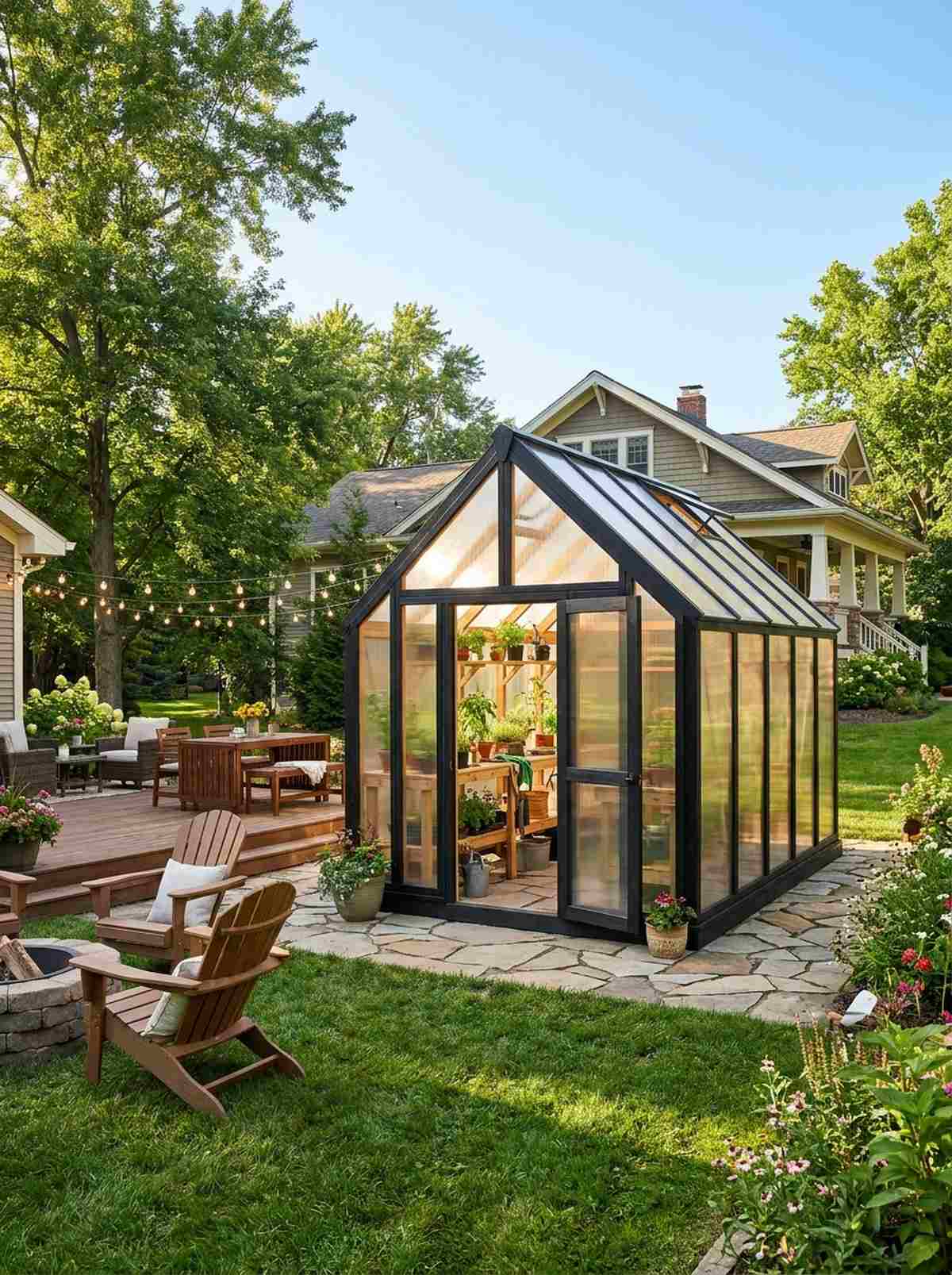 gable roof greenhouse