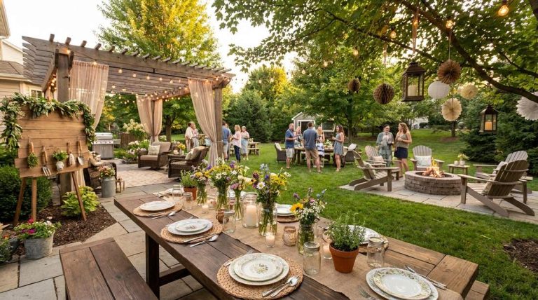 2 garden decor party vertical