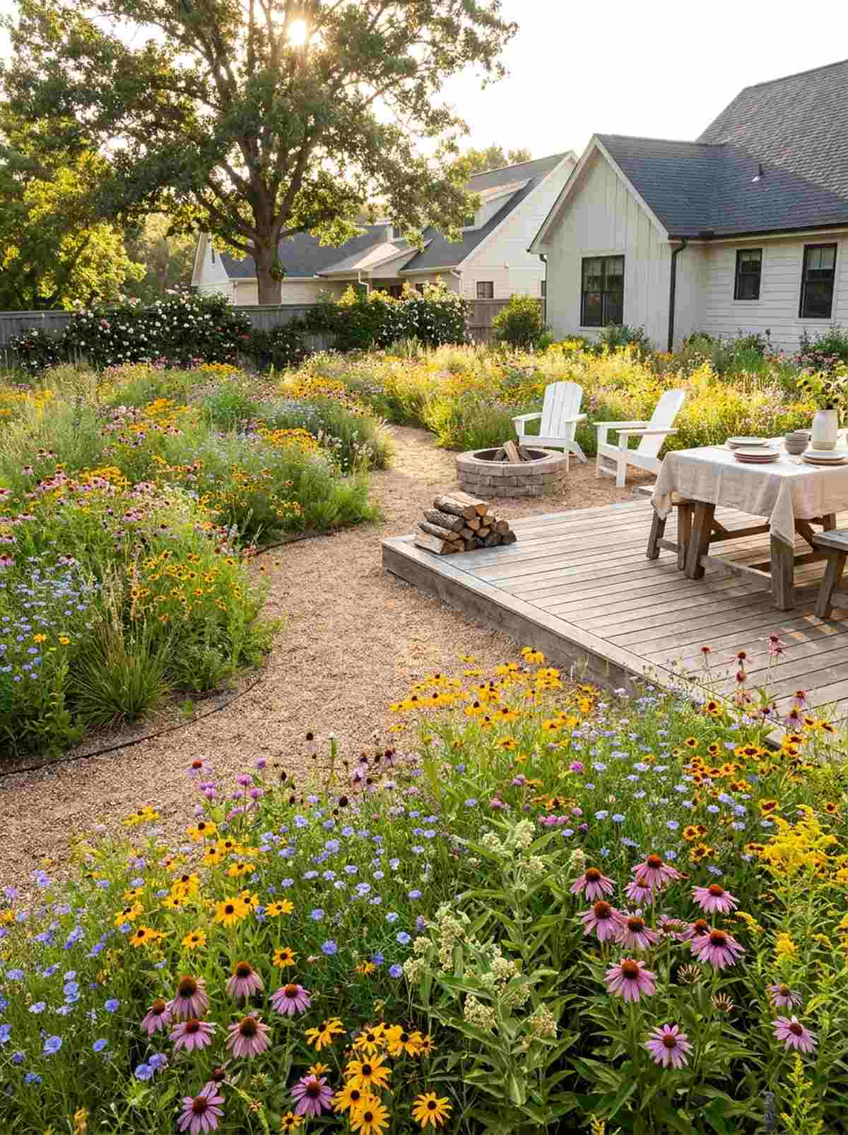 meadow wildflower tapestry