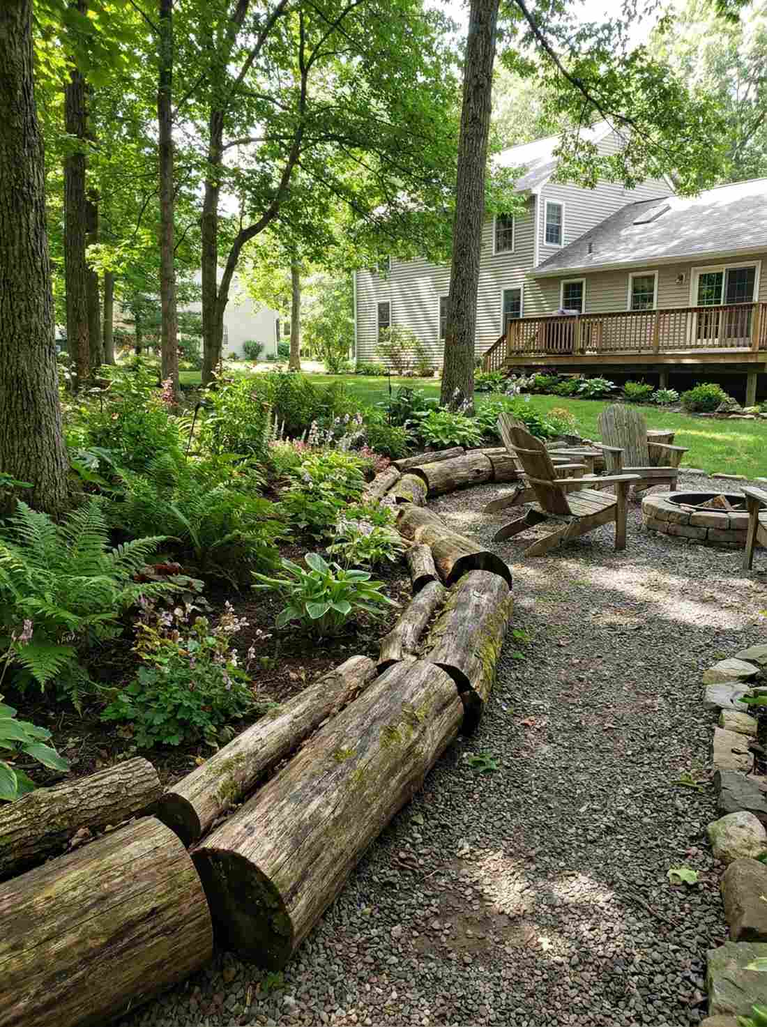 natural log border edges