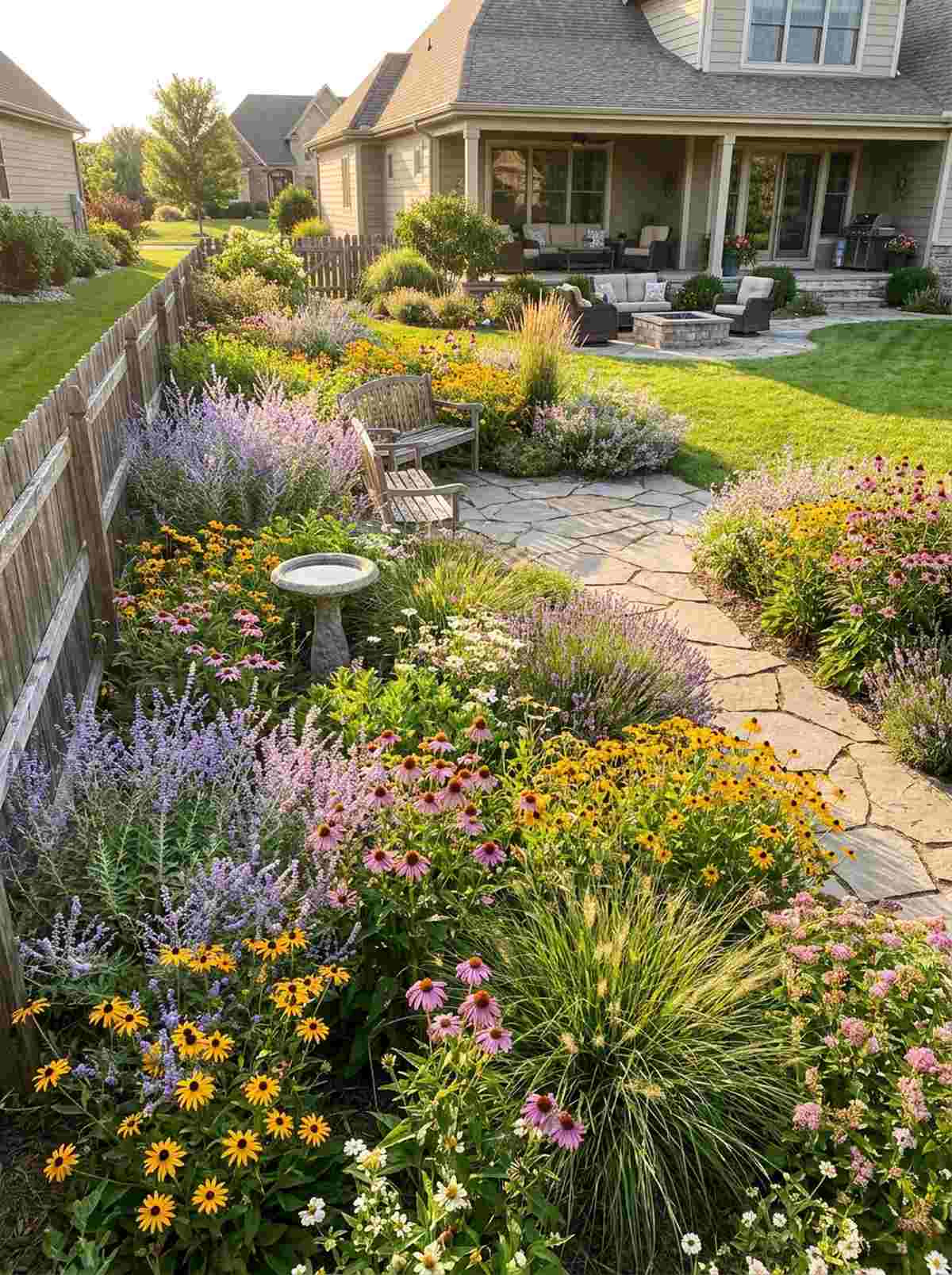 perennial drift planting