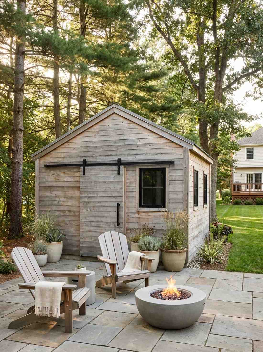 scandinavian cedar retreat