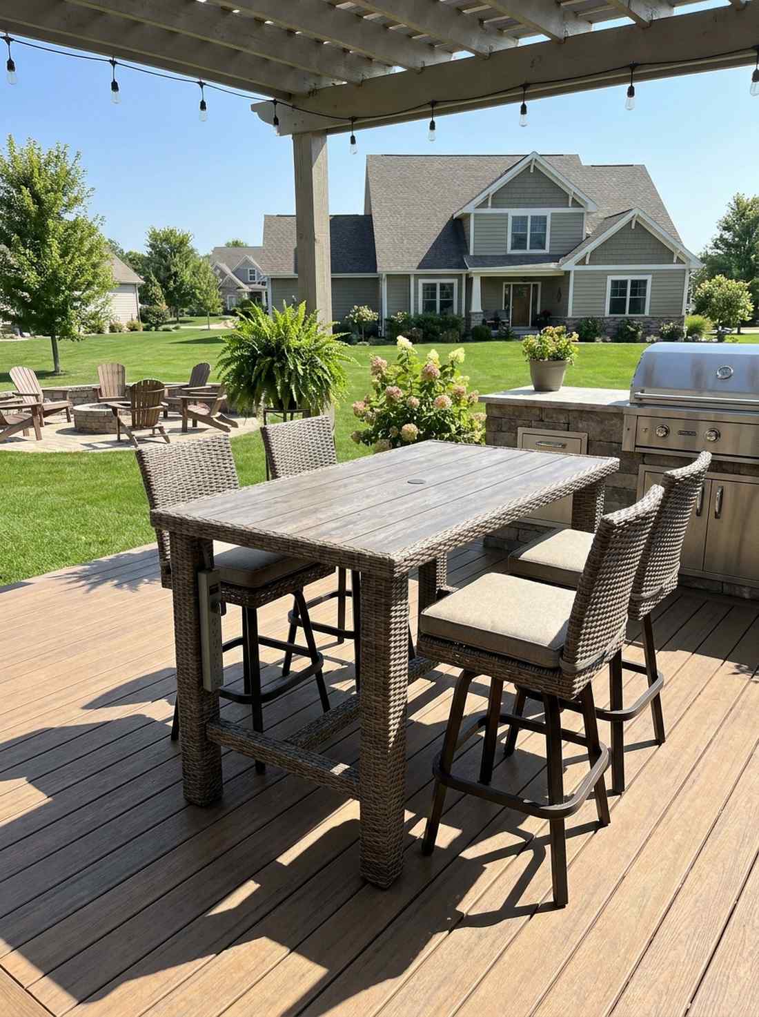 counter height dining set