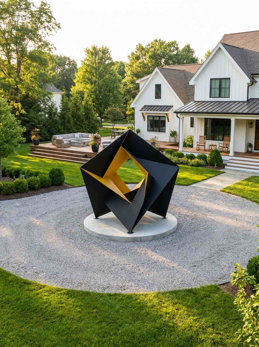 intersecting planes sculpture