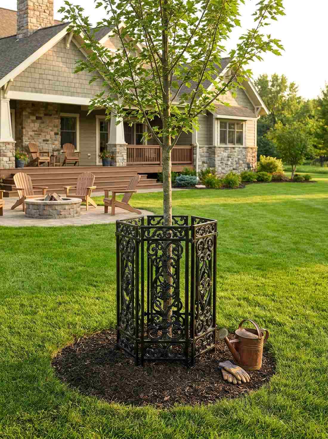metal tree guards