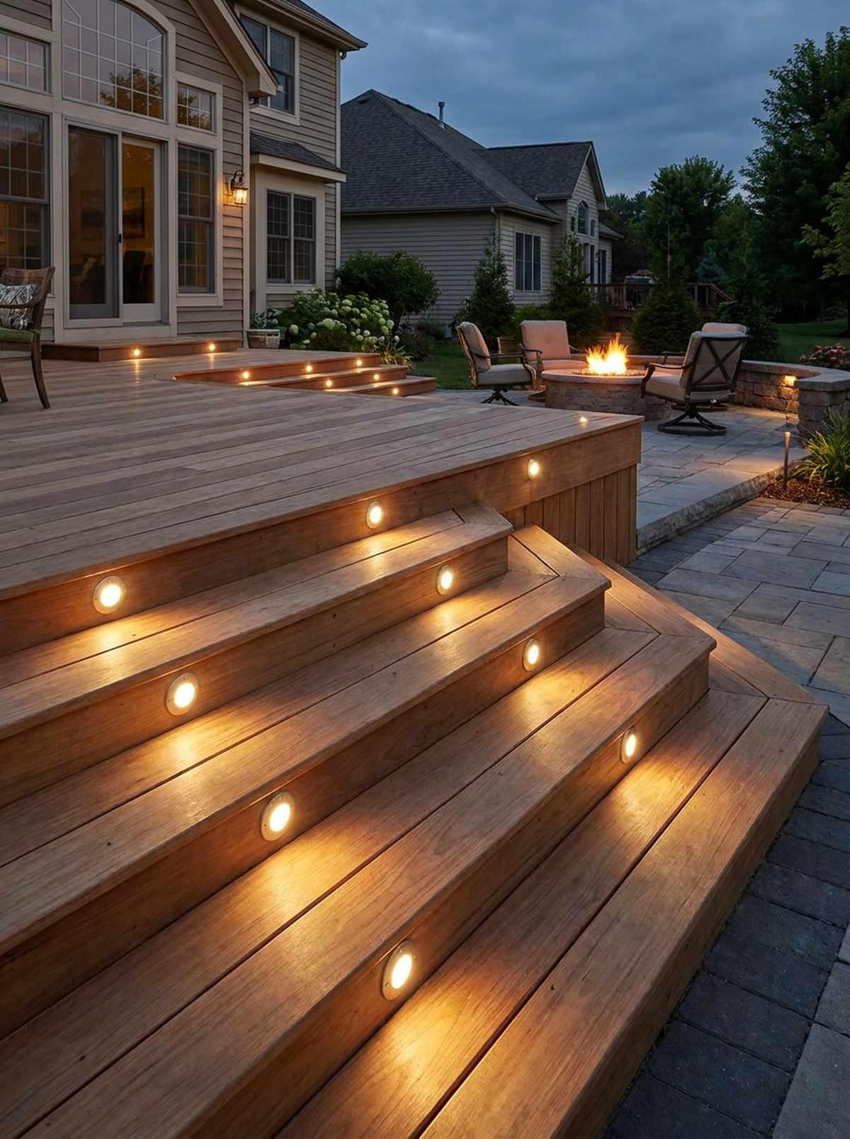 recessed deck lighting