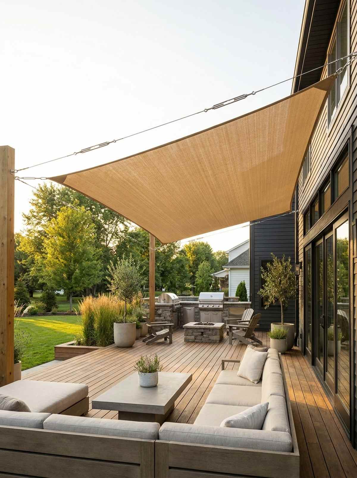 retractable shade sail