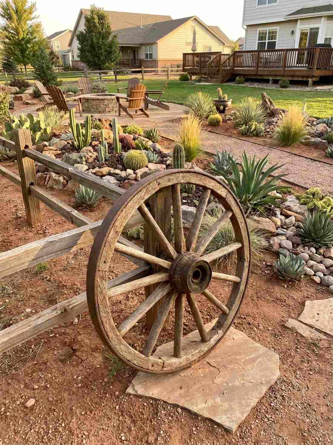 wagon wheel decorations