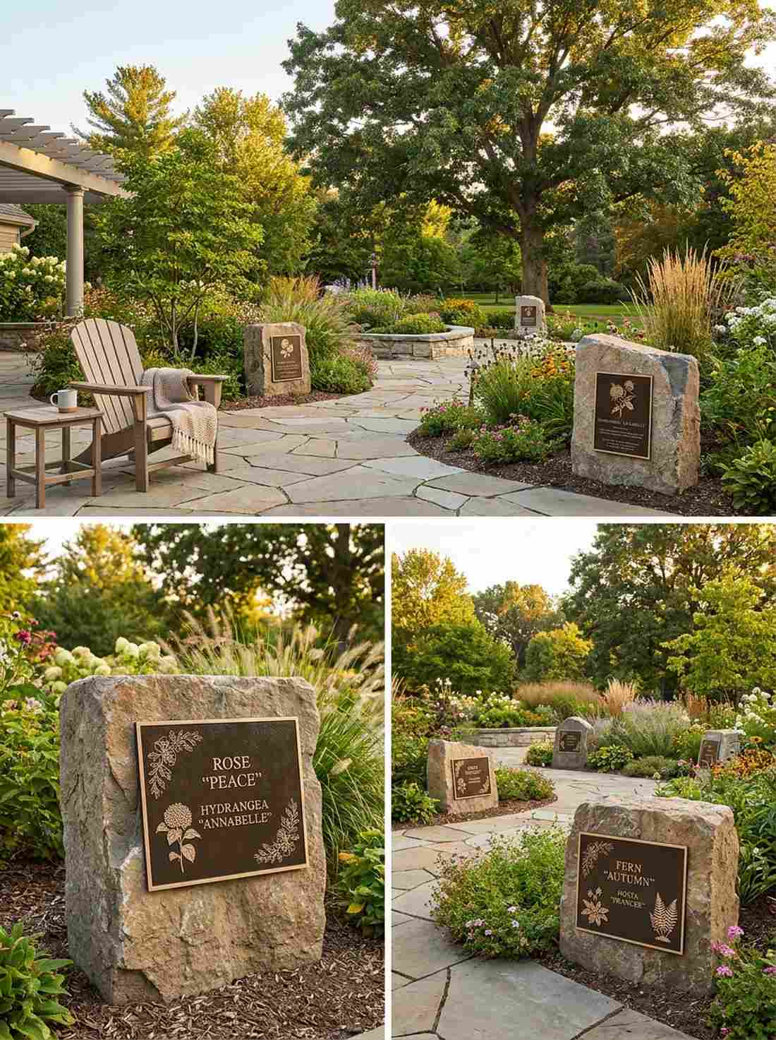 bronze plaques