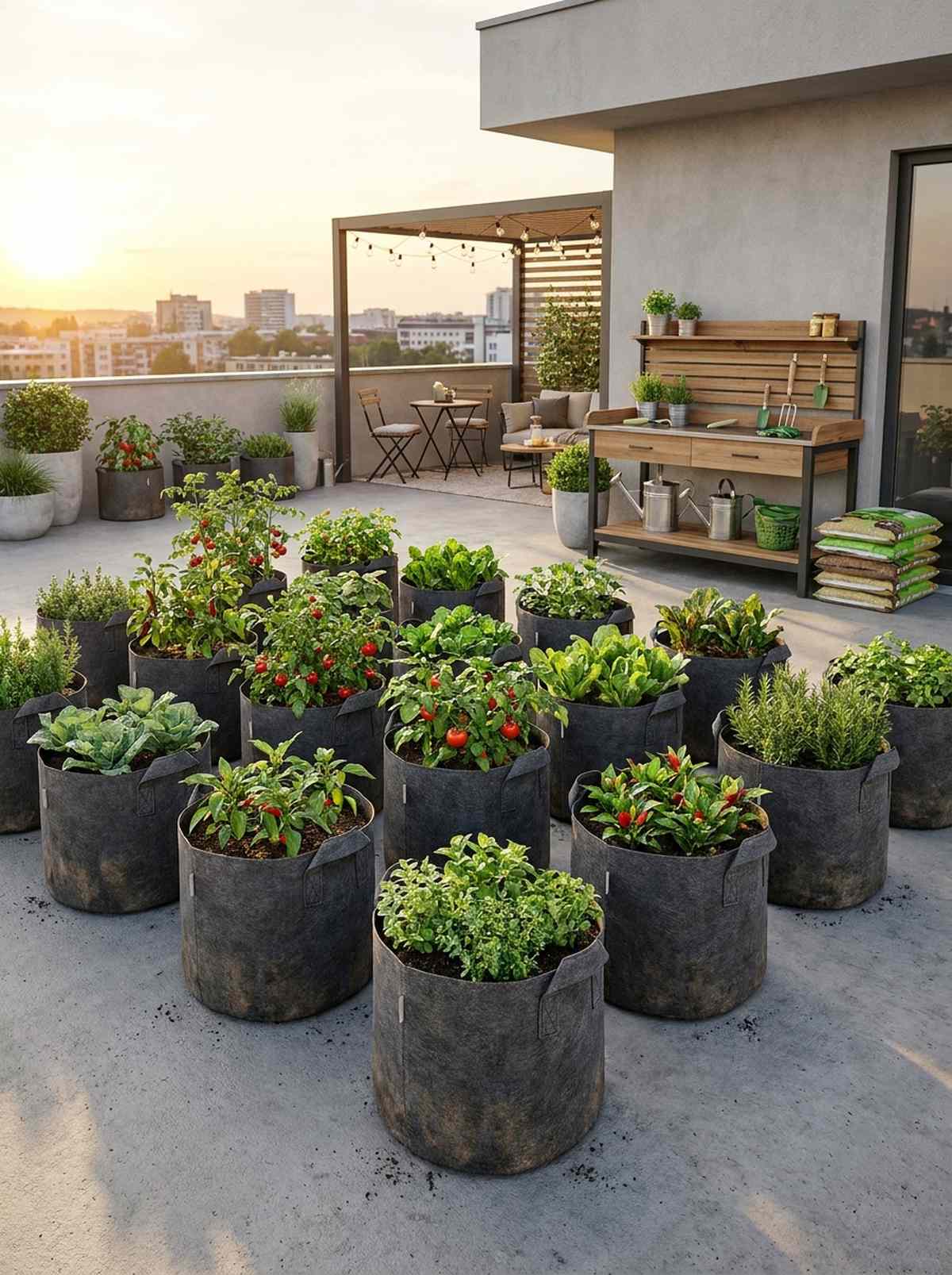 fabric grow bags