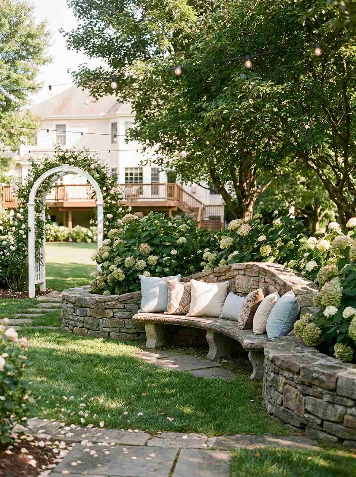 garden bench integration