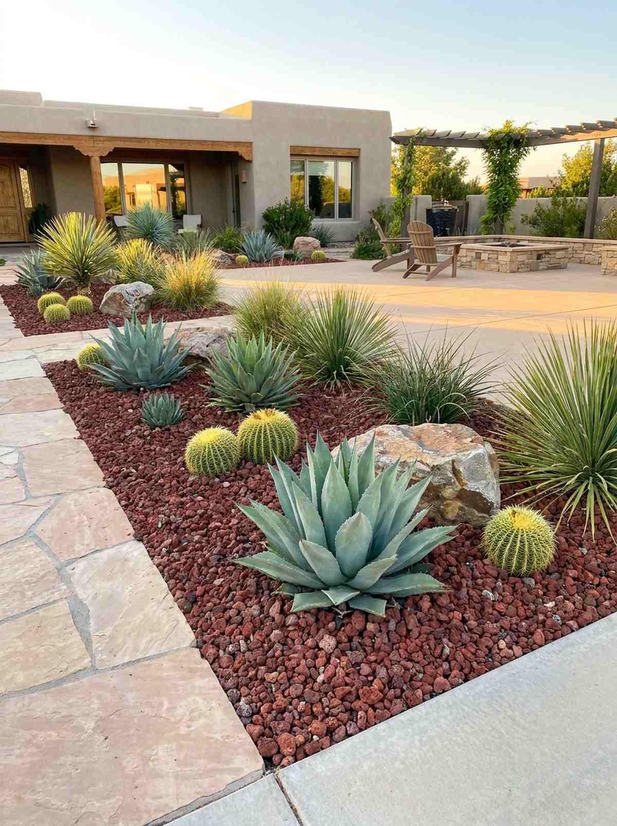 lava rock mulch alternative