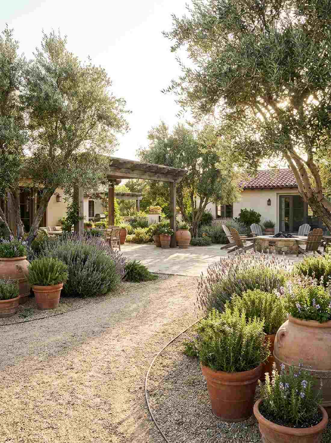 mediterranean courtyard