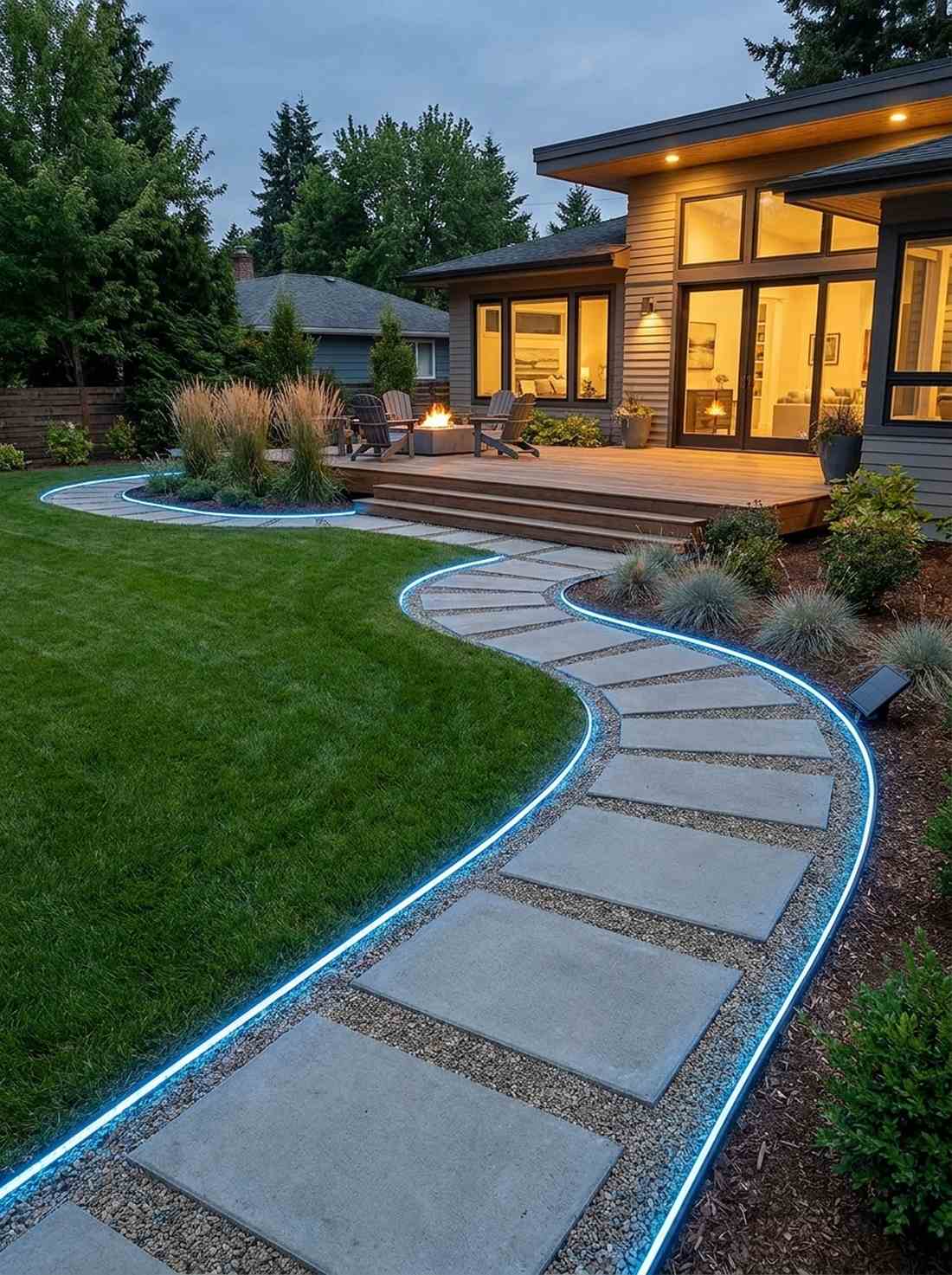 solar pathway ribbon strips